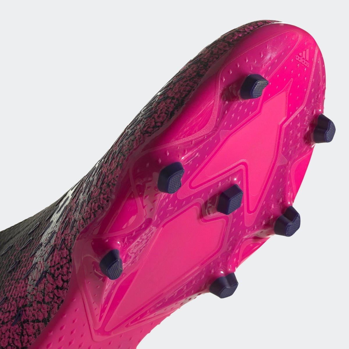 Adidas Predator Freak .3 Laceless FG - Black-Pink-Purple (Detail 2)