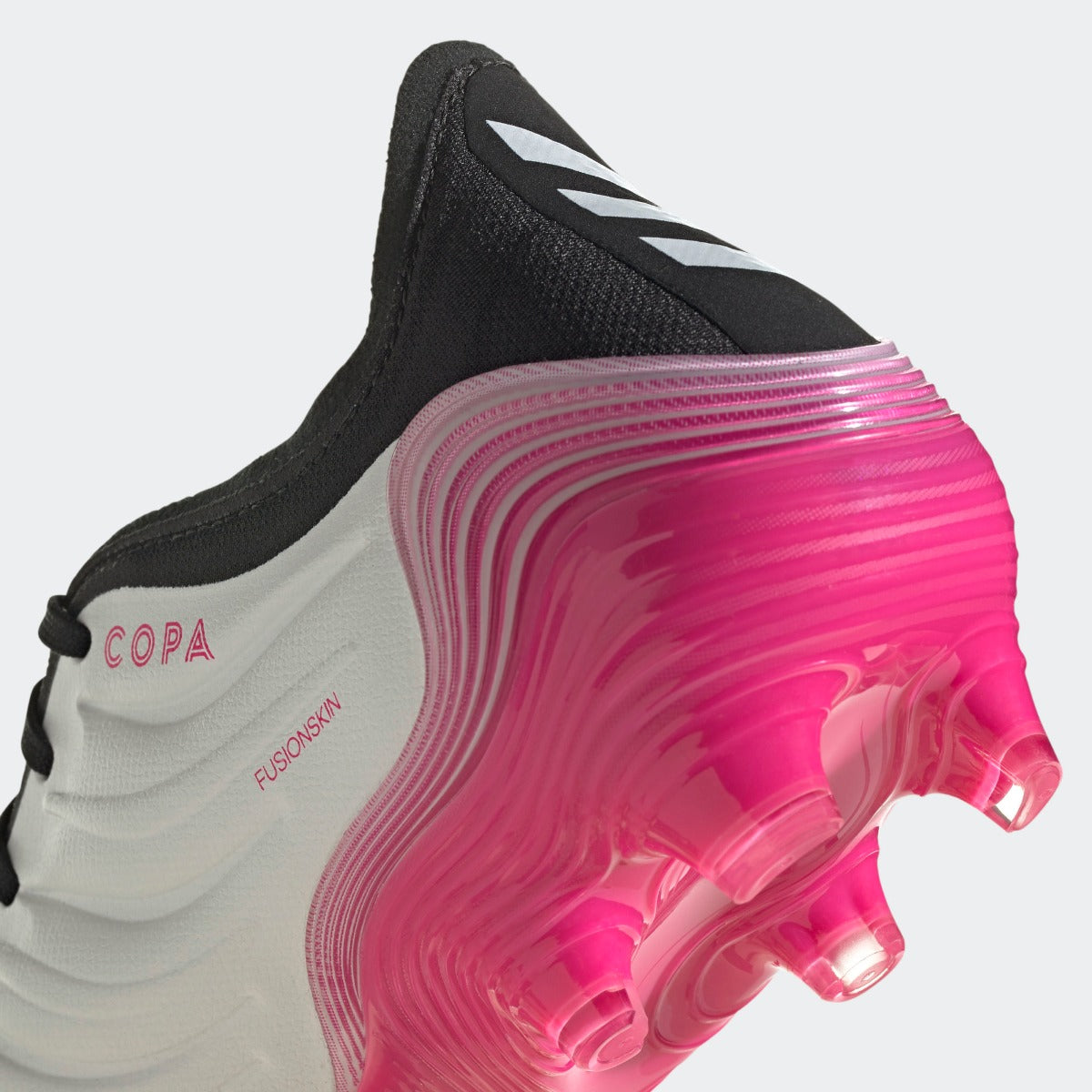 Adidas Copa Sense .1 FG - White-Black-Pink (Detail 2)
