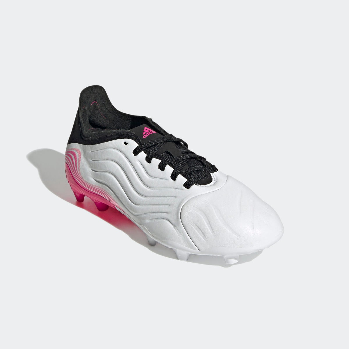 Adidas JR Copa Sense .1 FG - White-Black-Pink (Diagonal 1)