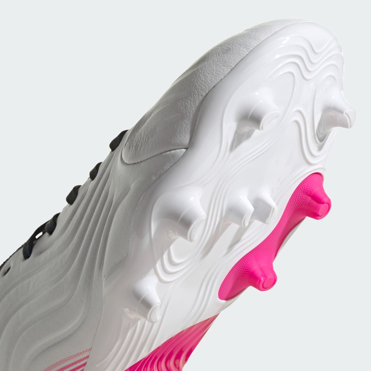Adidas JR Copa Sense .1 FG - White-Black-Pink (Detail 2)