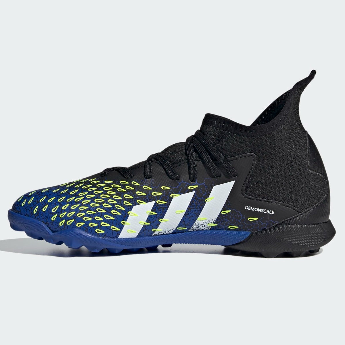 adidas Kids Predator Freak .3 Turf - Royal-Volt-Black (Side 2)