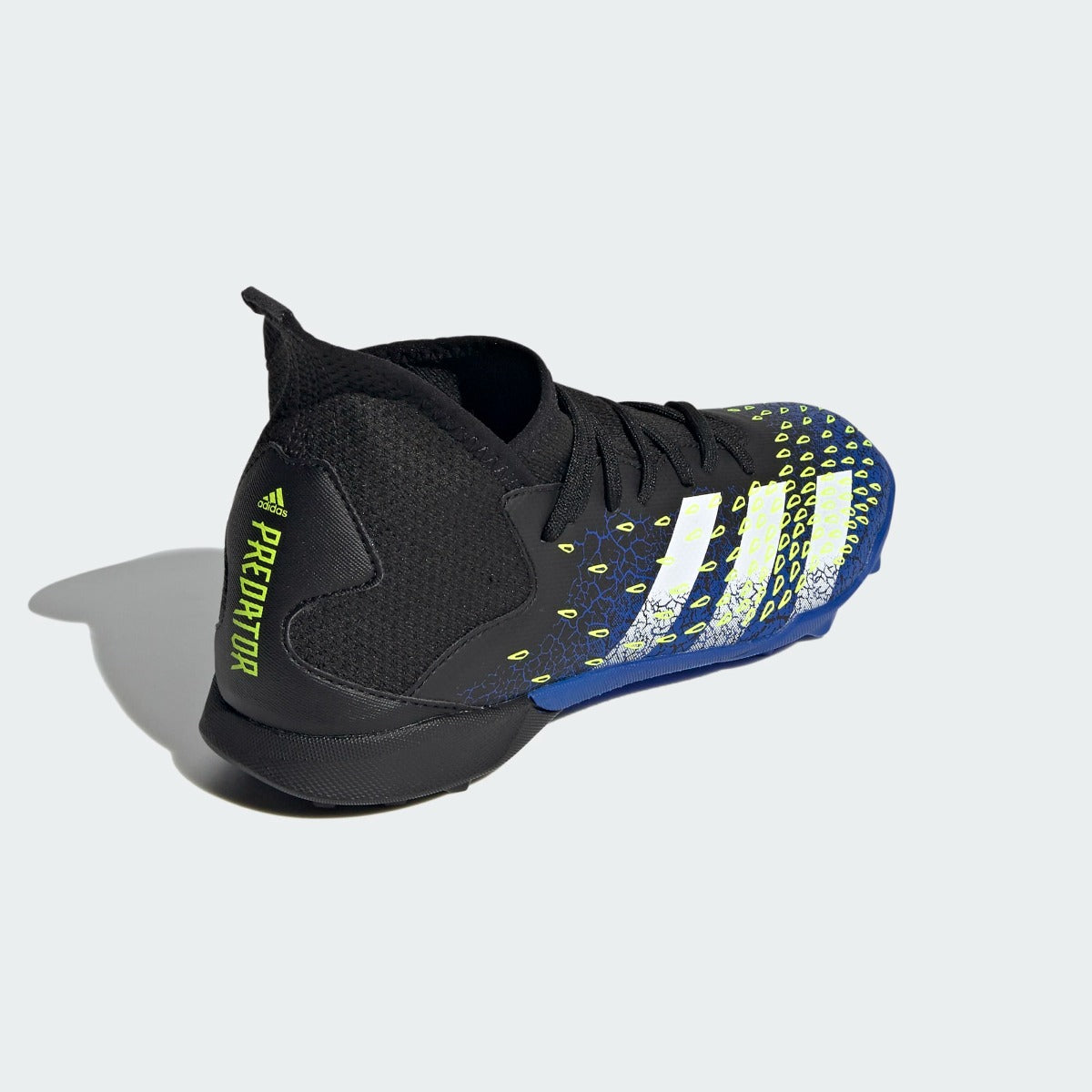 adidas Kids Predator Freak .3 Turf - Royal-Volt-Black (Diagonal 2)