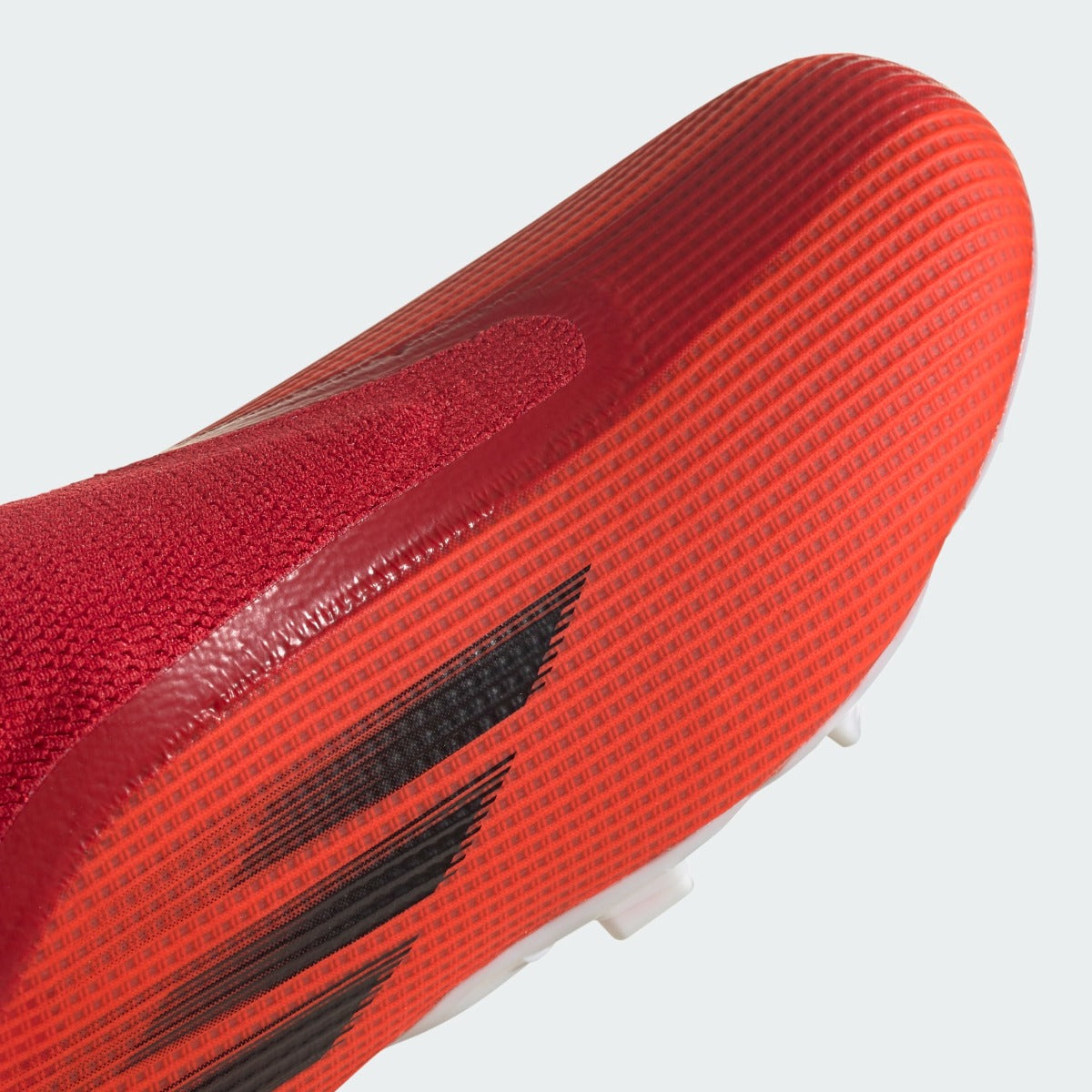 Adidas JR X Speedflow .3 Laceless FG - Red-Black (Diagonal 1)