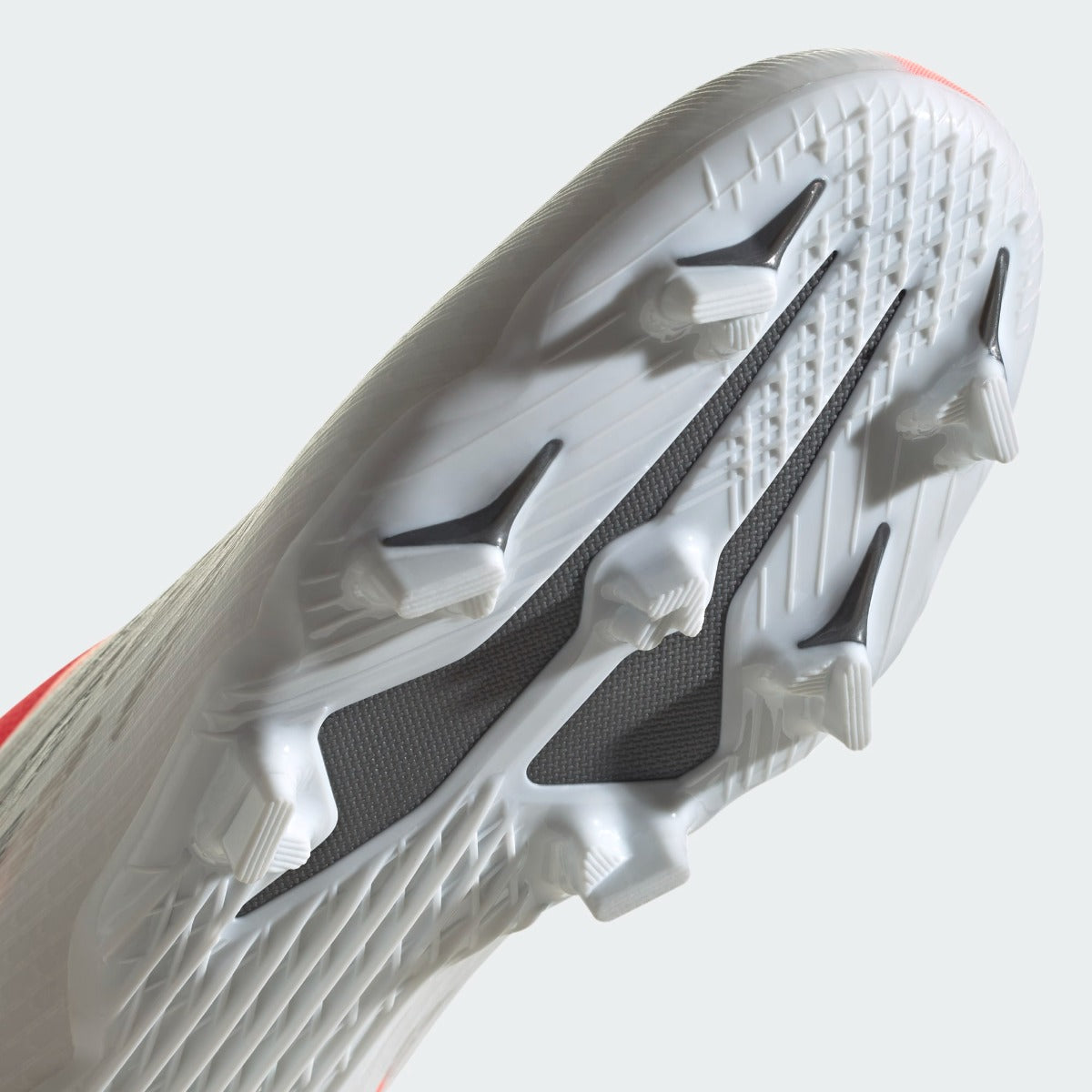 Adidas X Speedflow .3 Laceless FG  - White-Iron. Metallic (Detail 2)