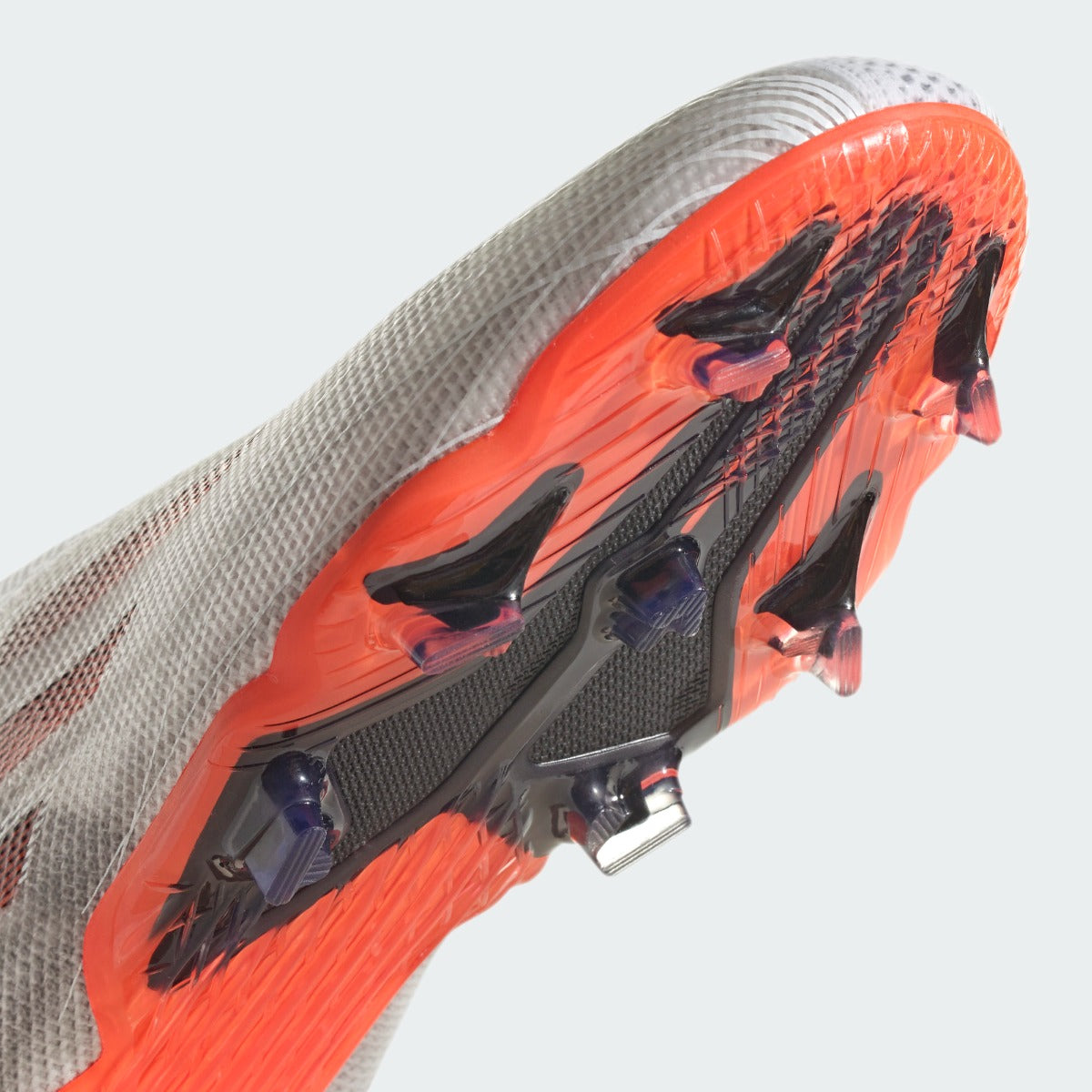 Adidas JR X Speedflow + FG - White-Iron Metallic (Detail 2)