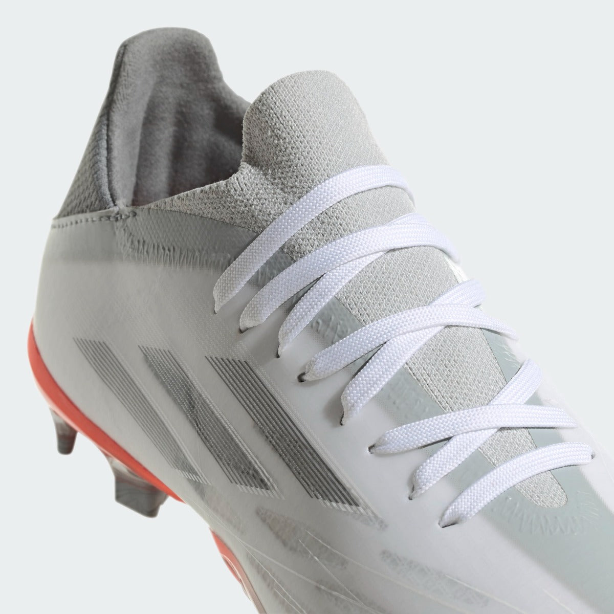 Adidas JR X Speedflow .1 FG - White-Iron Metallic (Detail 1)