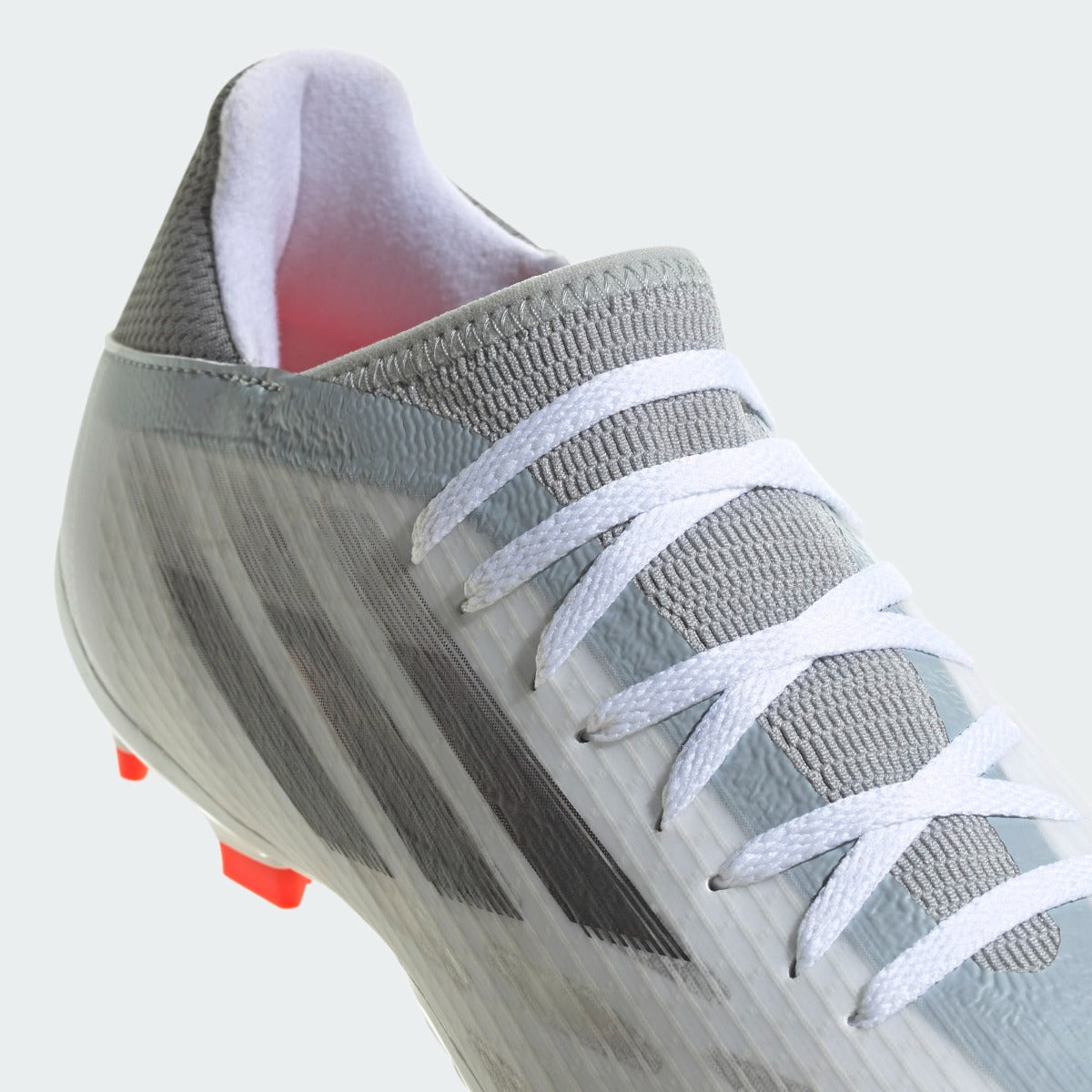 Adidas X Speedflow .3 FG - White-Iron Metallic (Detail 1)