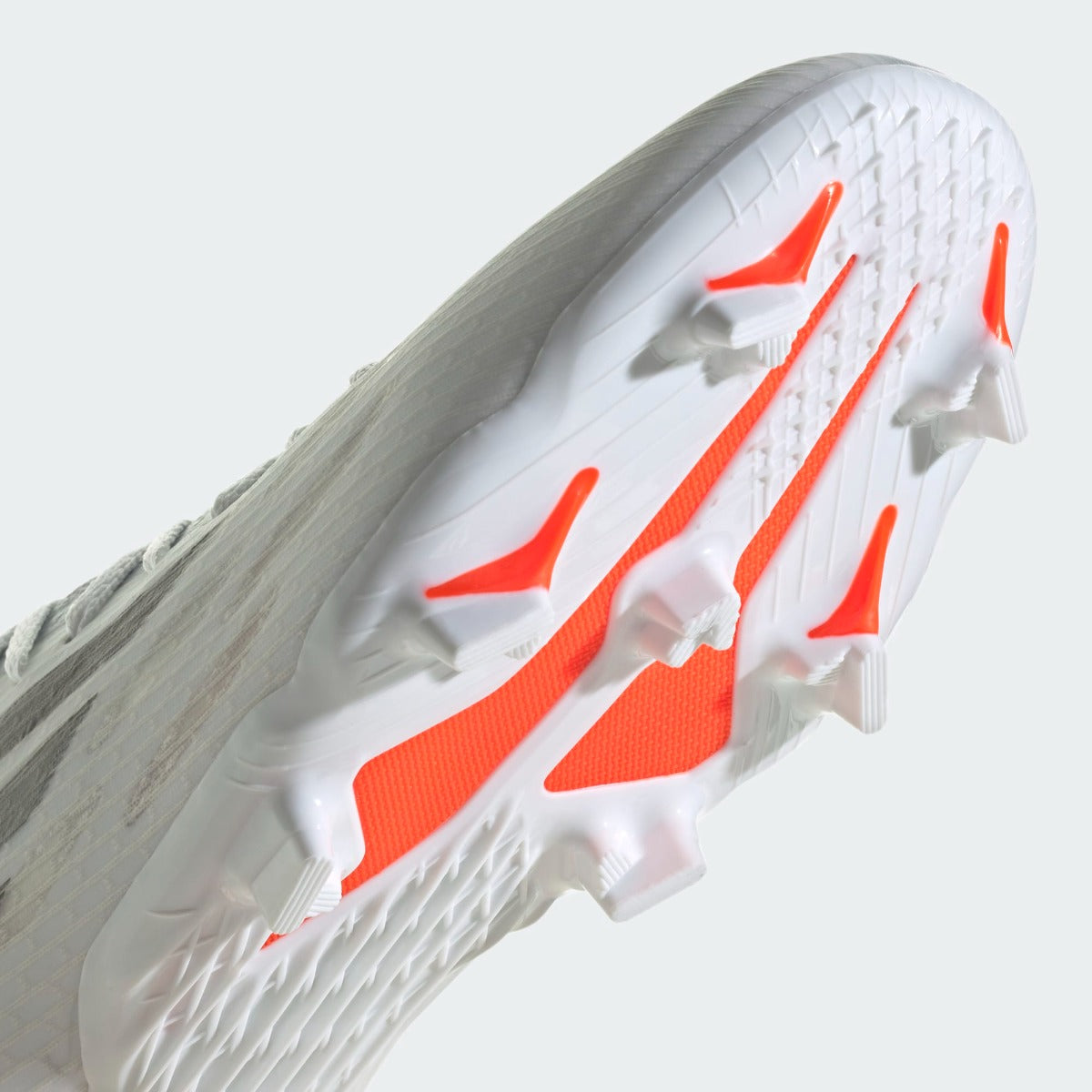 Adidas X Speedflow .3 FG - White-Iron Metallic (Detail 2)