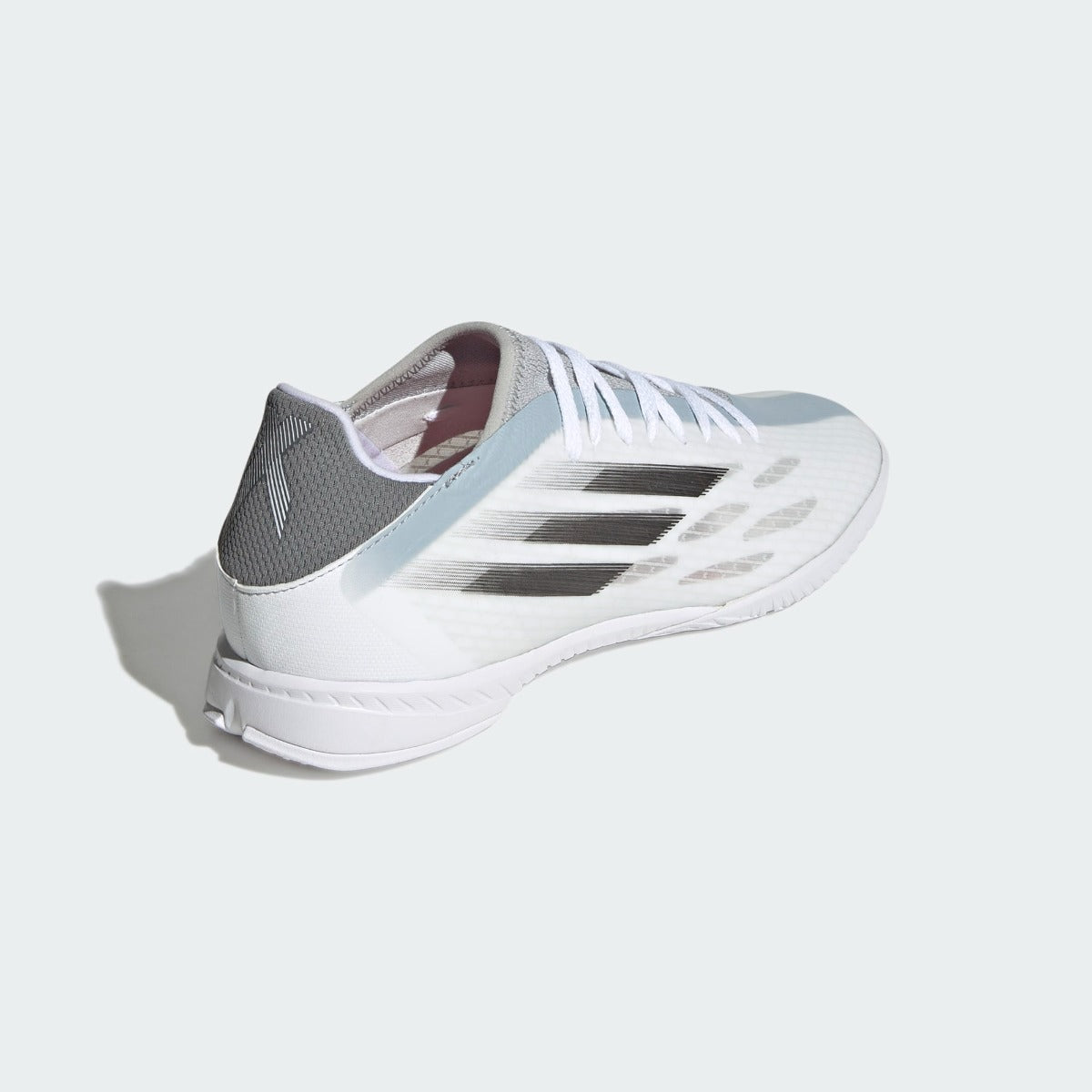 Adidas X Speedflow .3 IN - White-Iron Metallic (Diagonal 2)