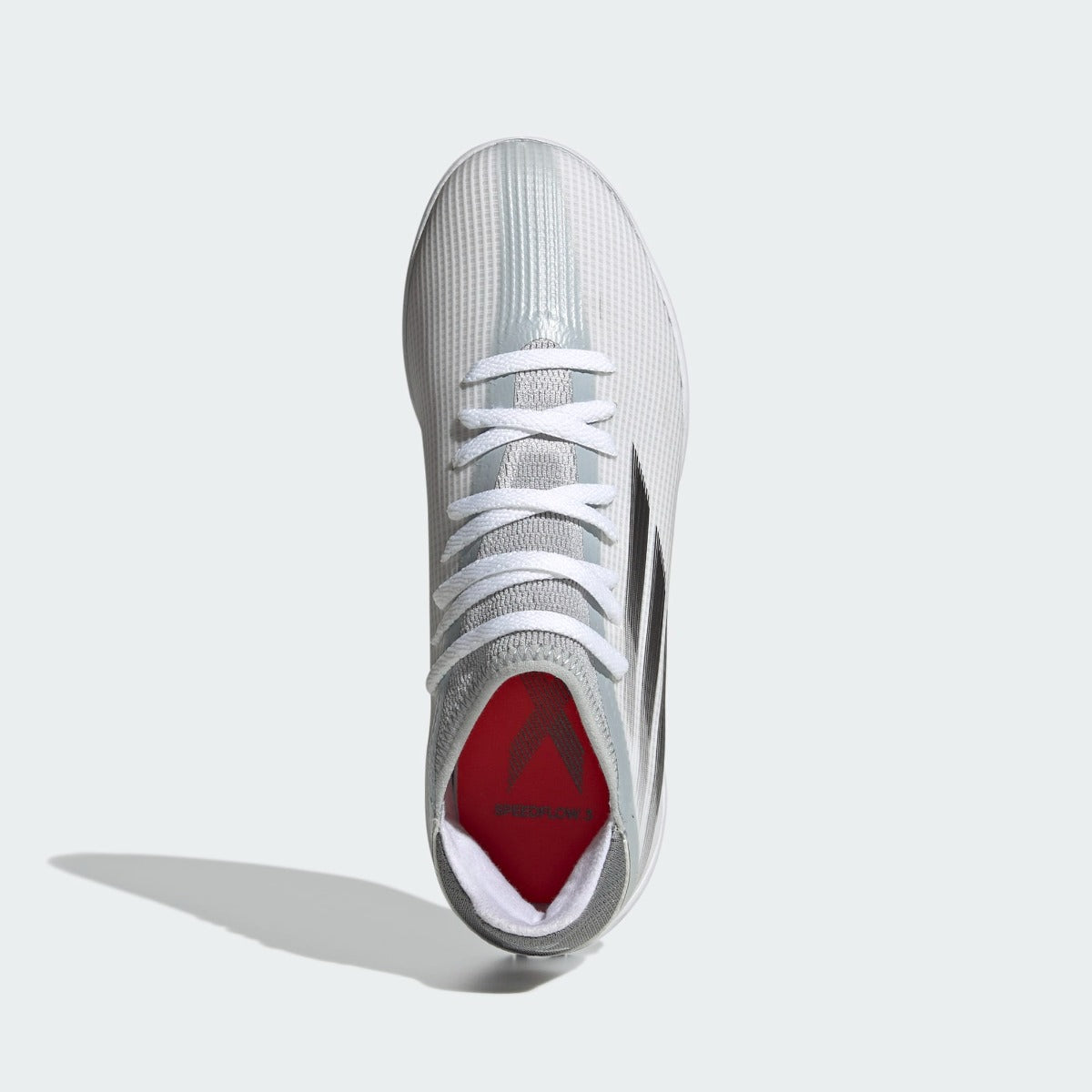 Adidas JR X Speedflow .3 IN - White-Iron Metallic (Top)