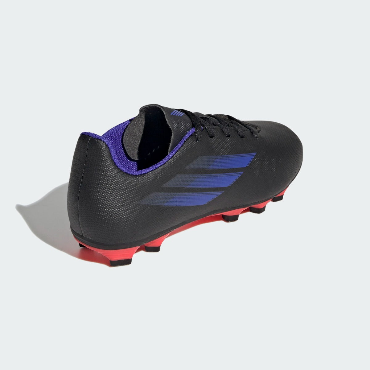 Adidas JR X Speedflow .4 FxG - Black-Sonic Ink (Diagonal 2)