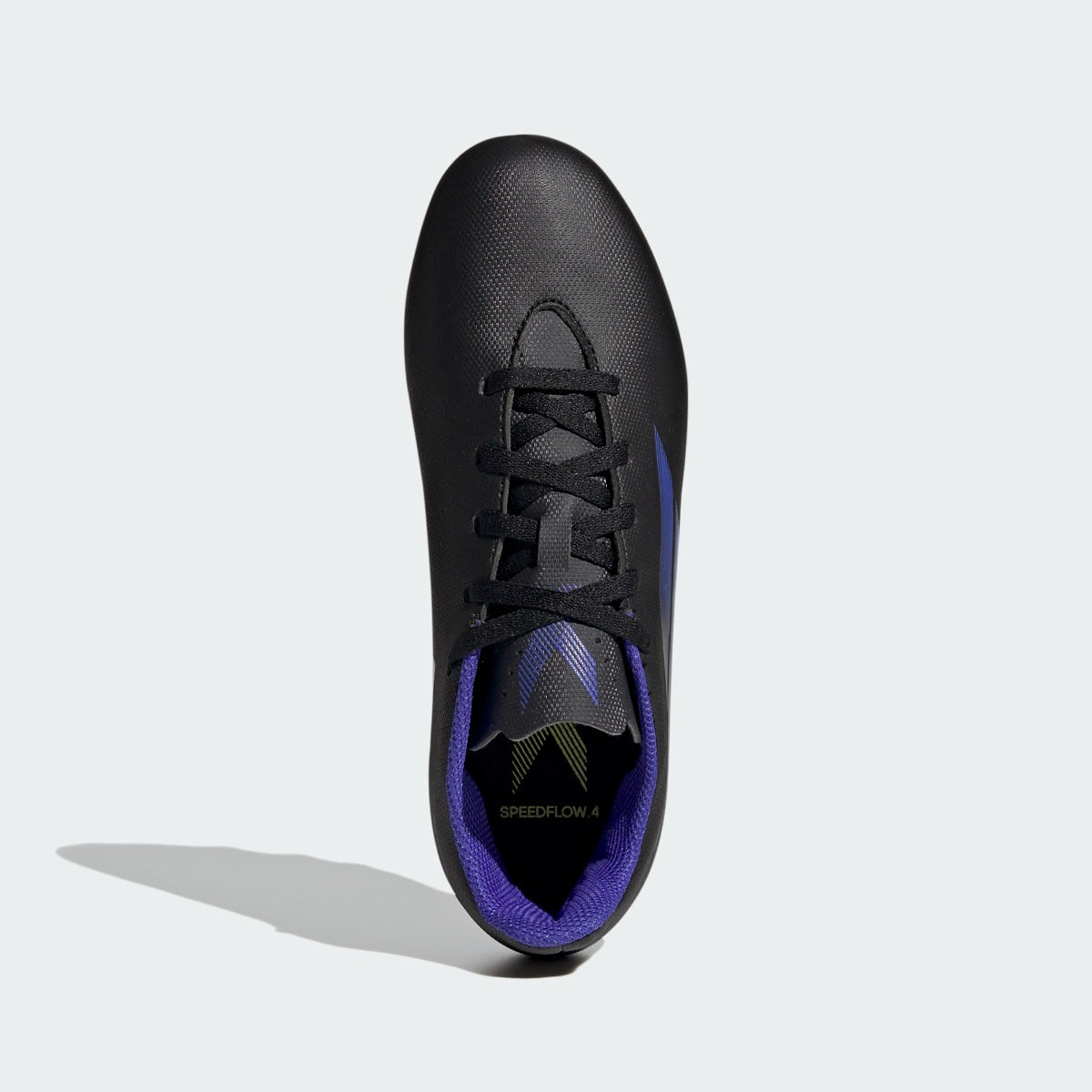 Adidas JR X Speedflow .4 FxG - Black-Sonic Ink (Top)