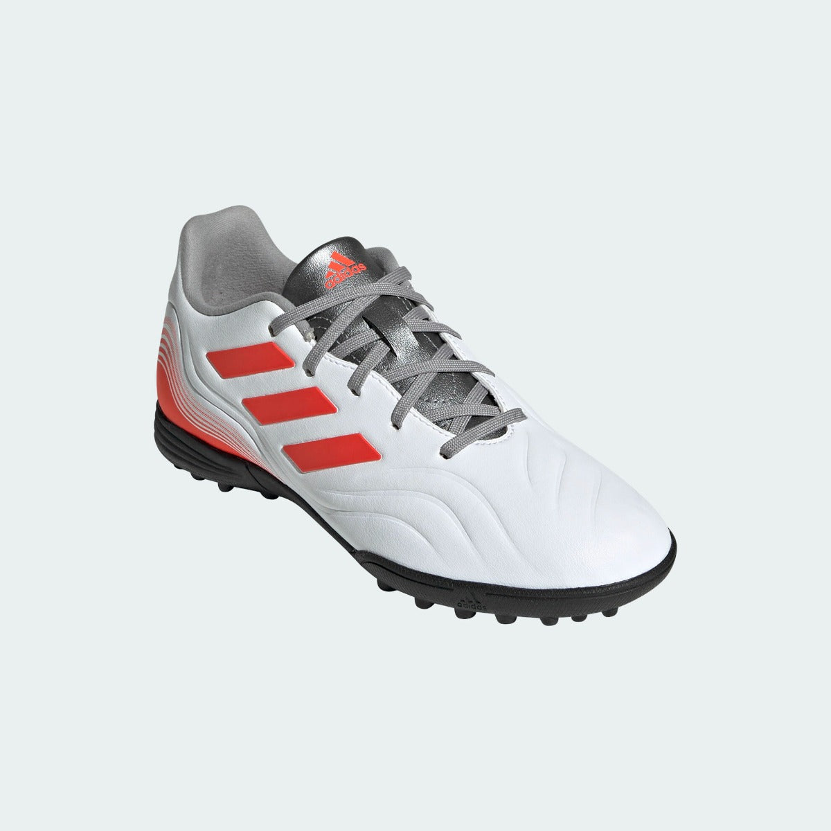 Adidas JR Copa Sense .3 TF - White-Iron Metallic (Diagonal 1)