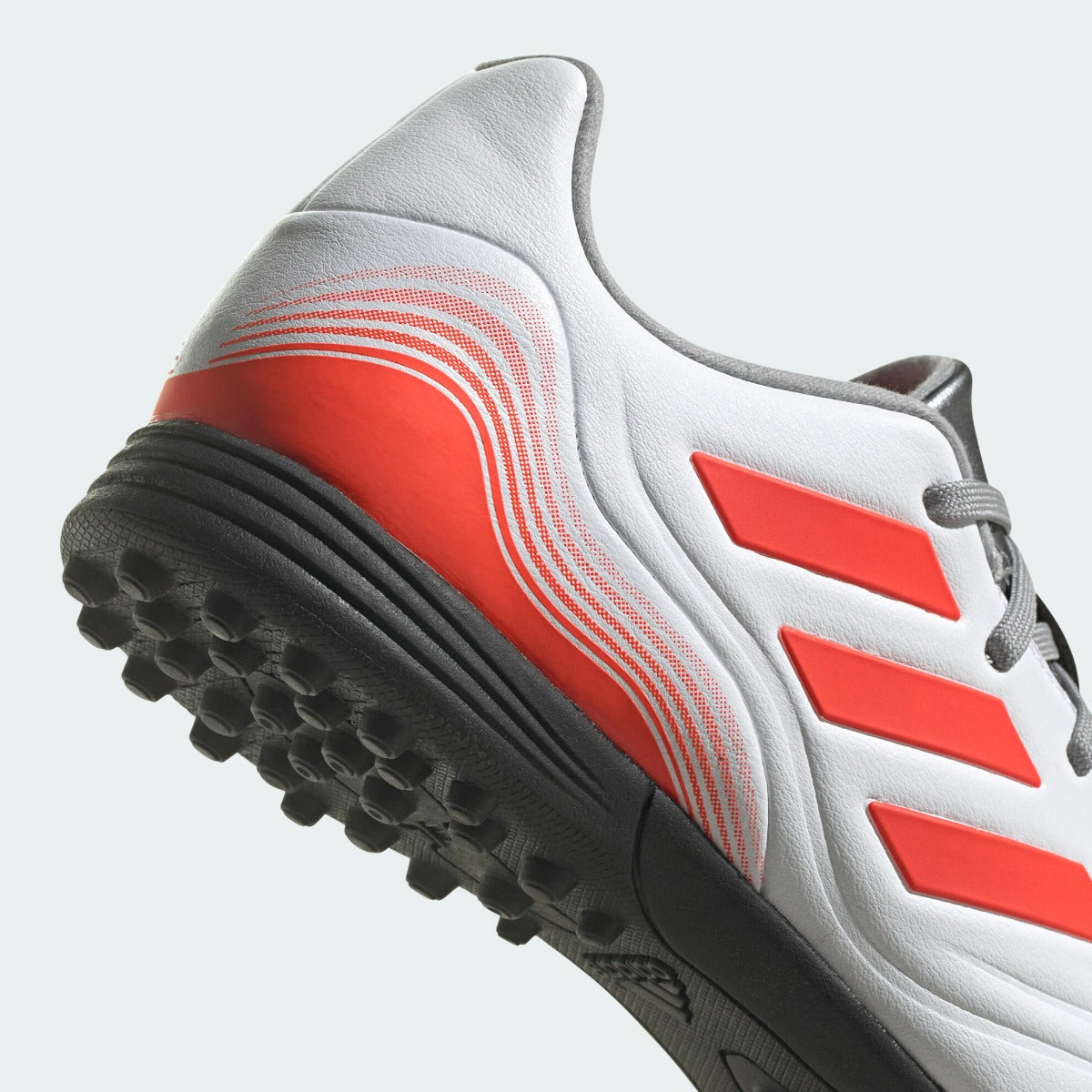 Adidas JR Copa Sense .3 TF - White-Iron Metallic (Detail 2)