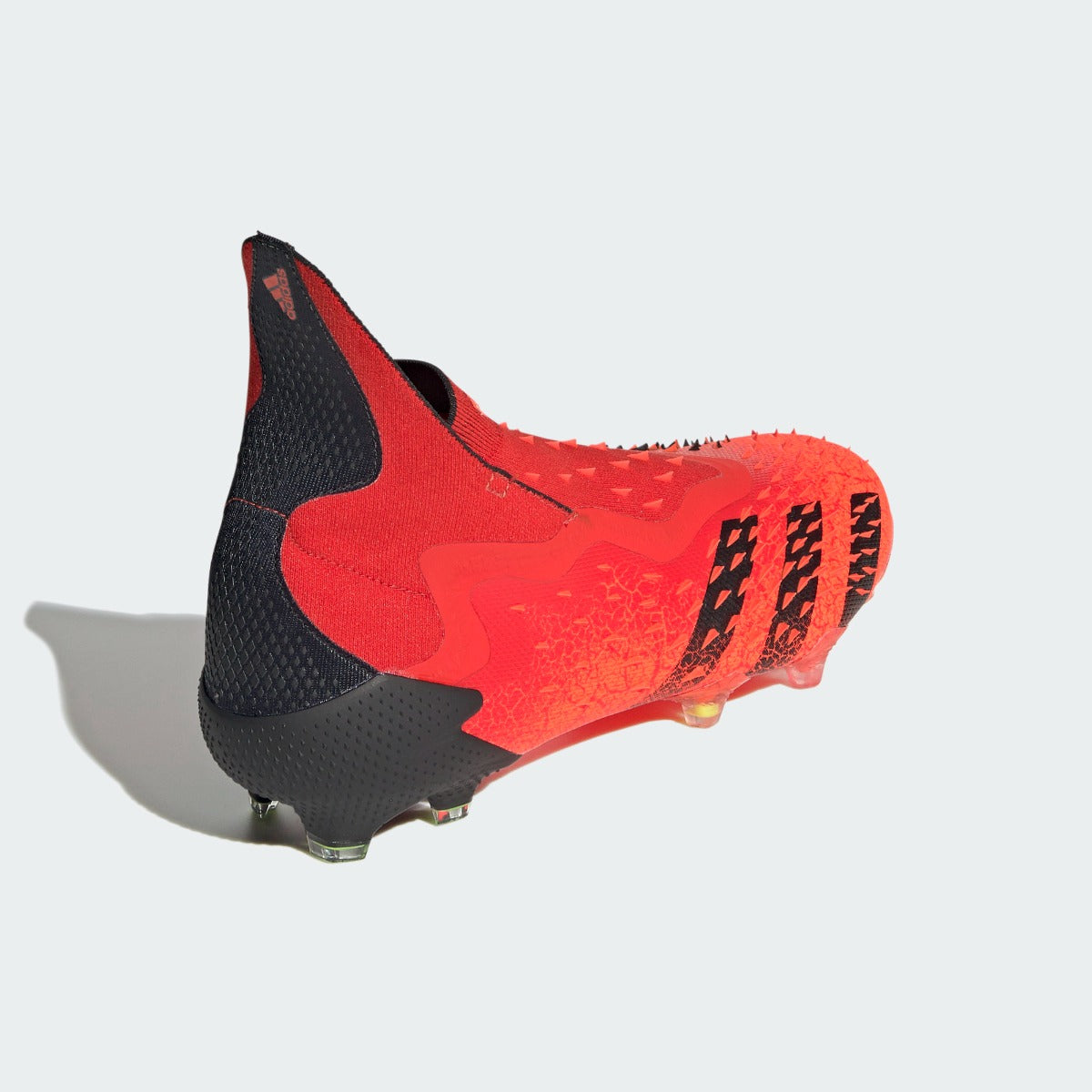 Adidas Predator Freak + FG - Red-Black (Diagonal 2)