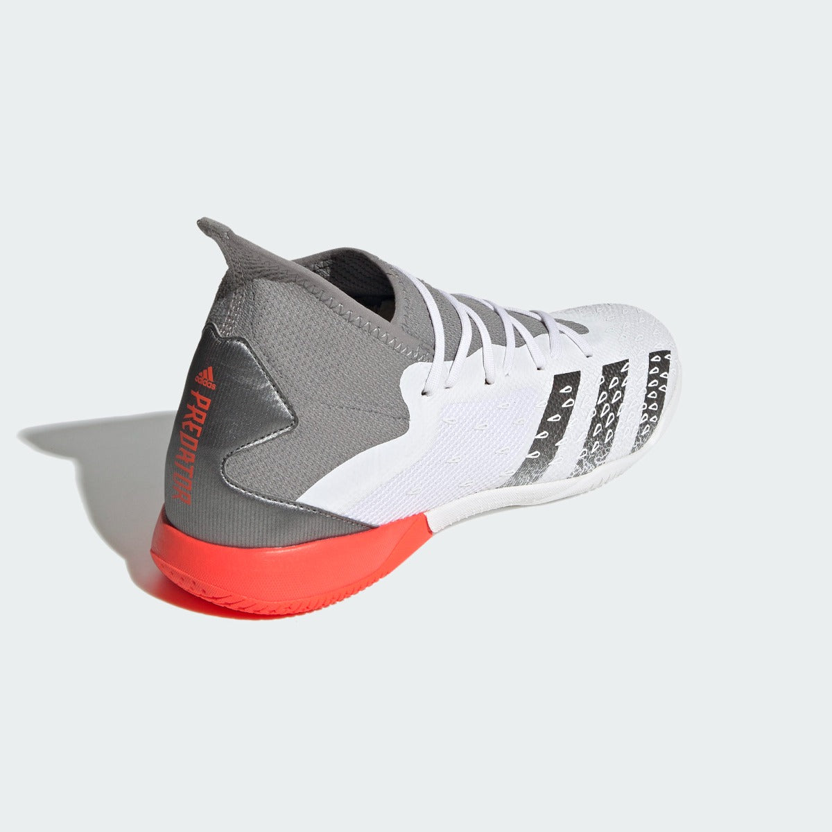 Adidas Predator Freak .3 IN - White-Iron Metallic (Diagonal 2)