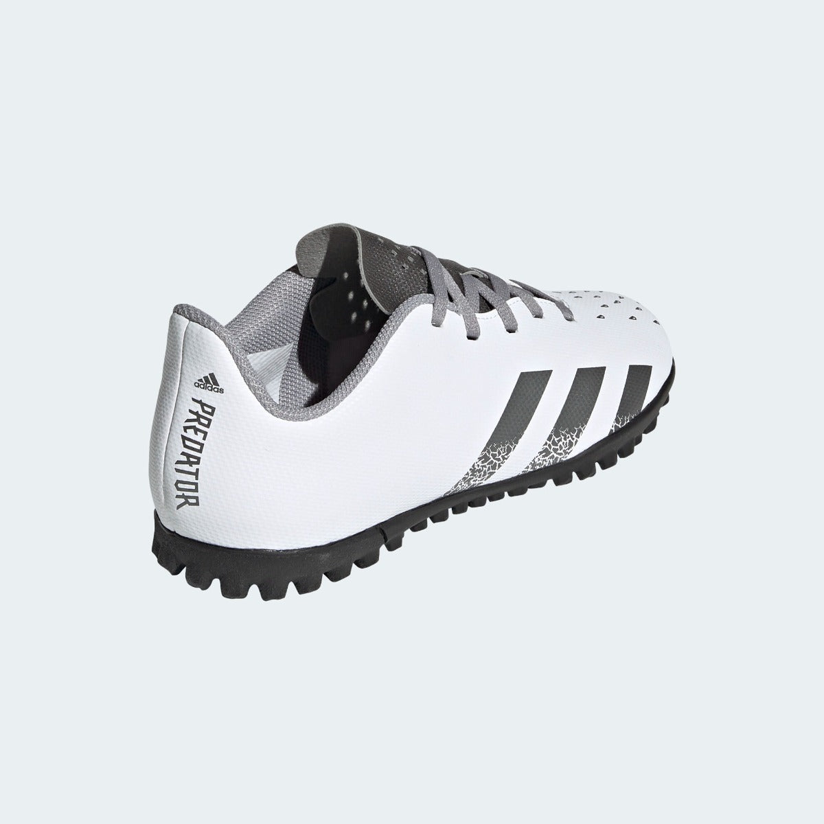 Adidas JR Predator Freak .4 TF - White-Iron Metallic (Diagonal 2)