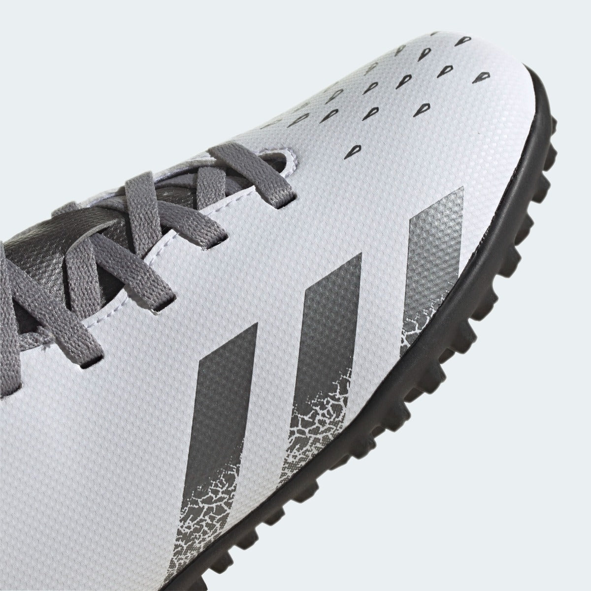 Adidas JR Predator Freak .4 TF - White-Iron Metallic (Detail 1)