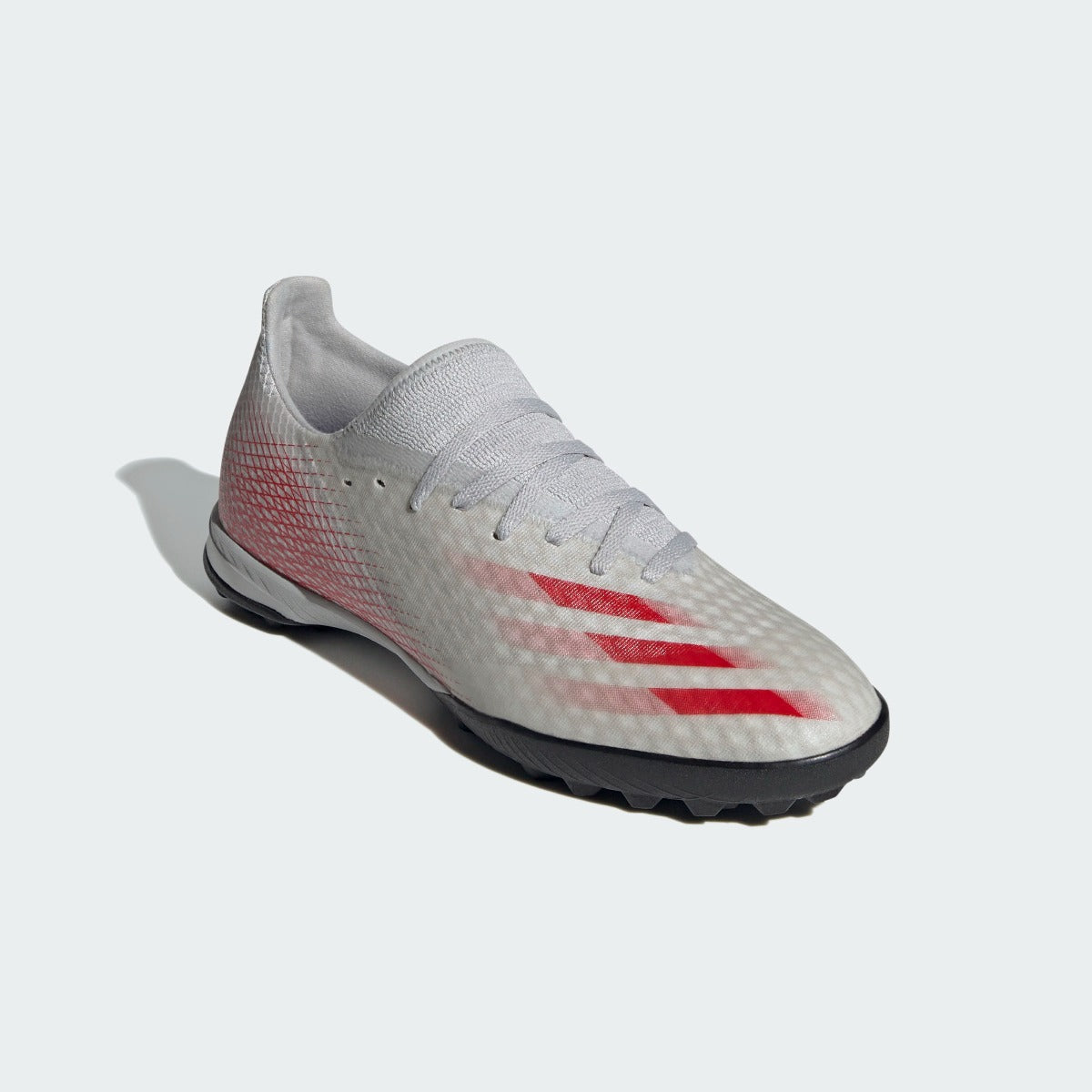 Adidas X Ghosted .3 TF - Grey-Red (Diagonal 1)