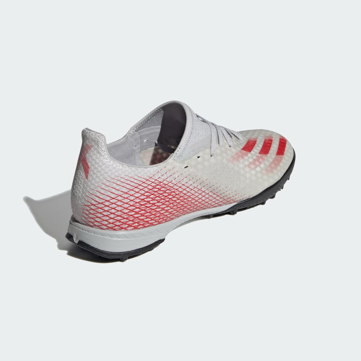 Adidas X Ghosted .3 TF - Grey-Red (Diagonal 2)