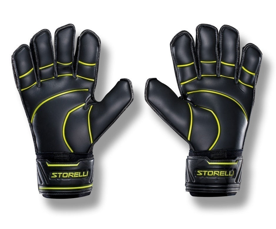 Storelli Gladiator 2.0 Elite with Spine Glove- Black/Yellow