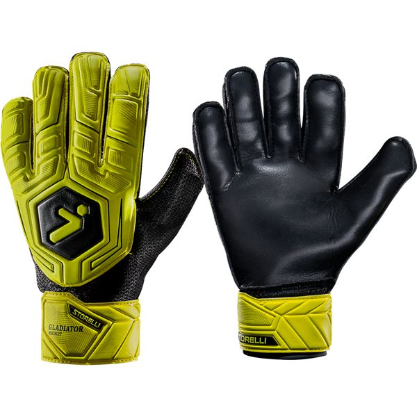 Storelli Gladiator 2.0 Recruit with Spine Glove - Yellow/Black