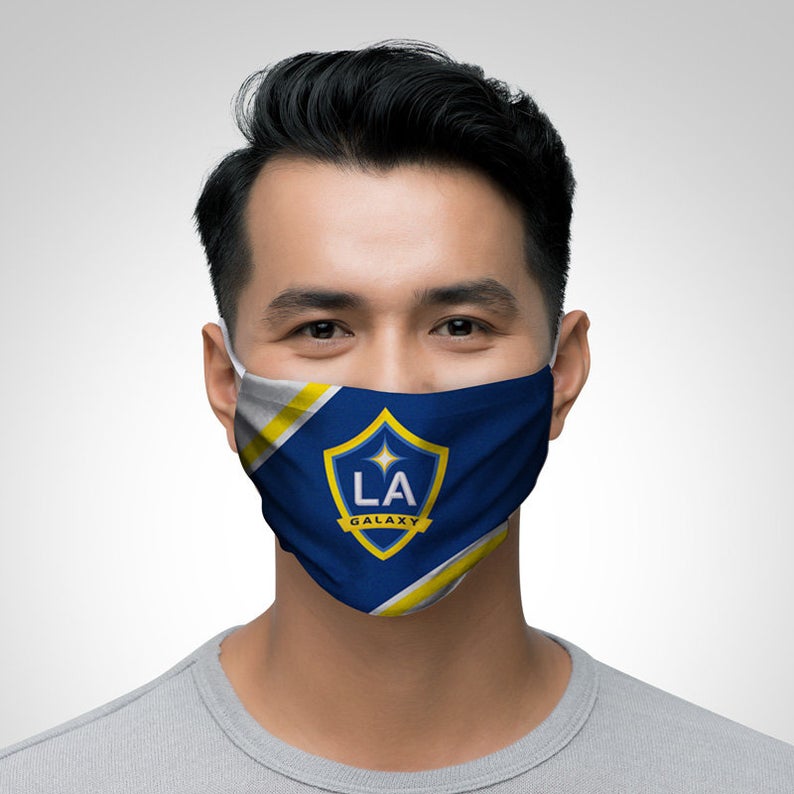 LA Galaxy Face Mask