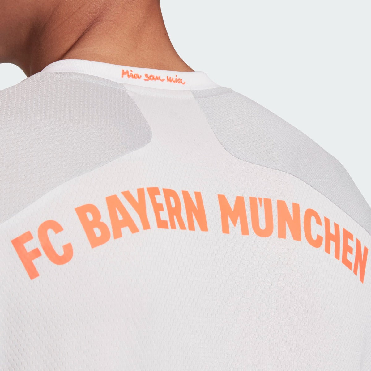 Adidas 2020-21 Bayern Munich Away Jersey - Dash Grey-Orange
