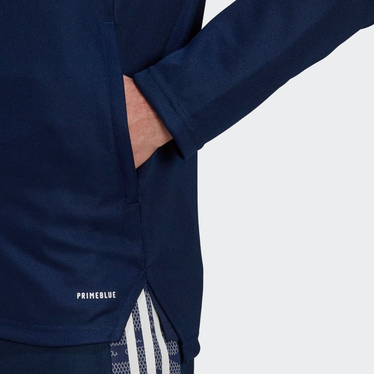 Adidas Condivo 21 Track Jacket - Navy-White (Detail 2)