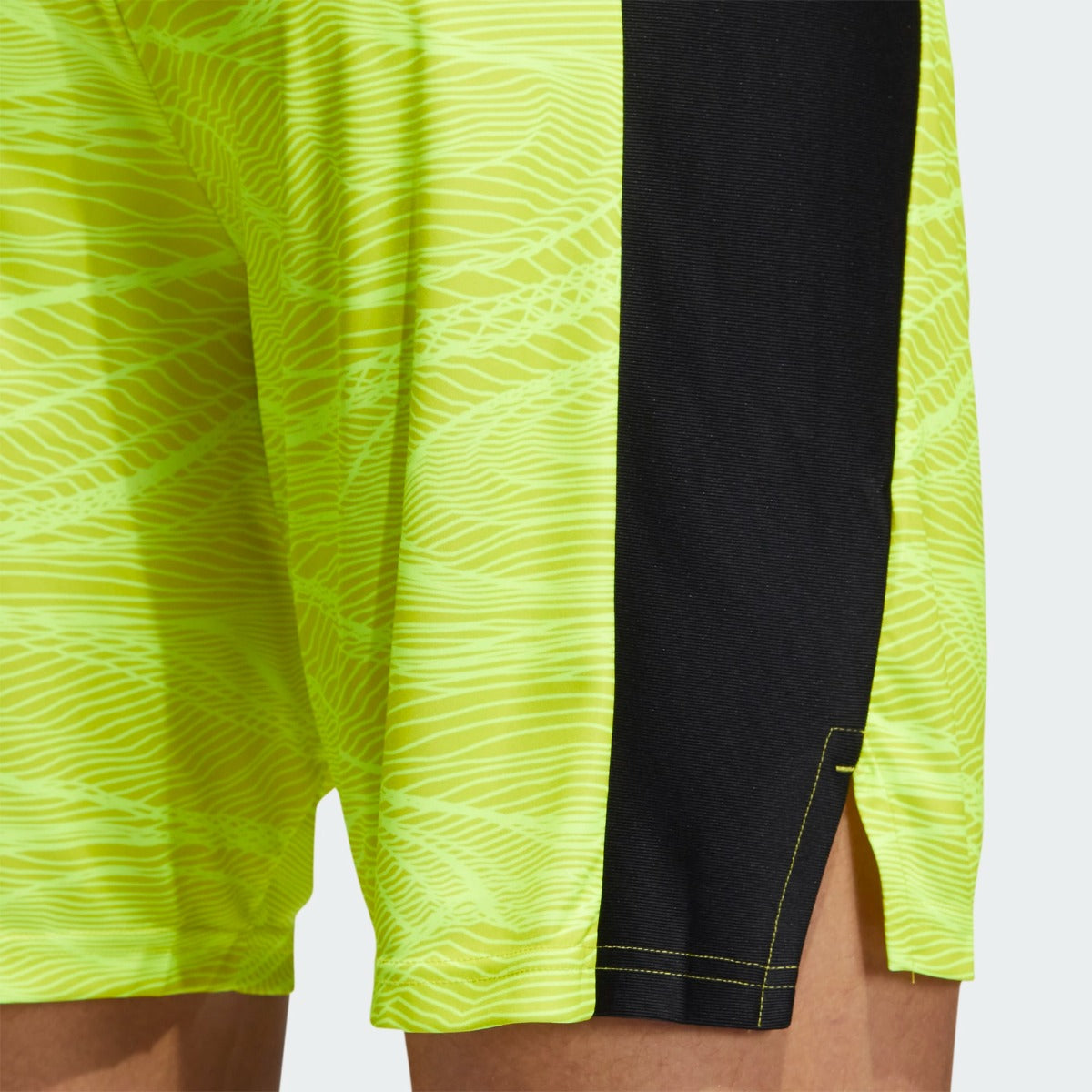Adidas Condivo 21 Goalkeeper Shorts - Acid Yellow (Detail 2)