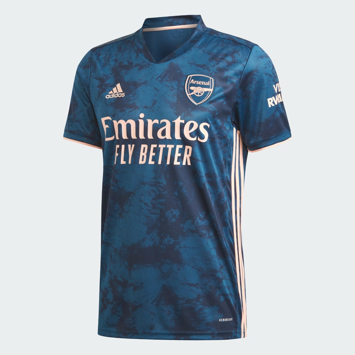 Adidas 2020-21 Arsenal Third Jersey - Navy-Pink