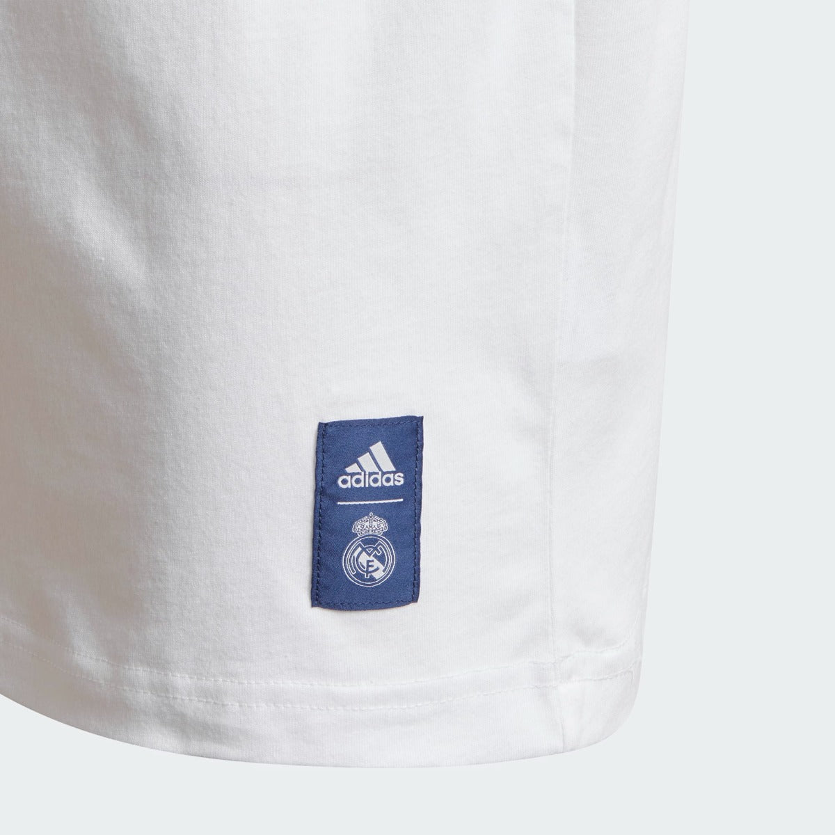 Adidas 2020-21 Real Madrid Youth Graphic Tee - White-Navy