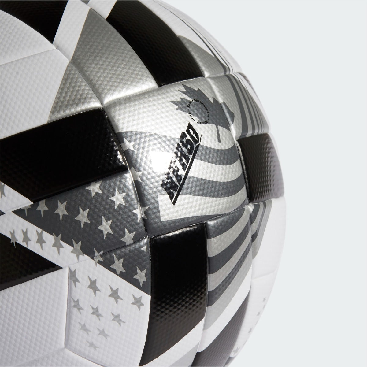 Adidas 2021 MLS League NFHS Ball - White-Black-Grey