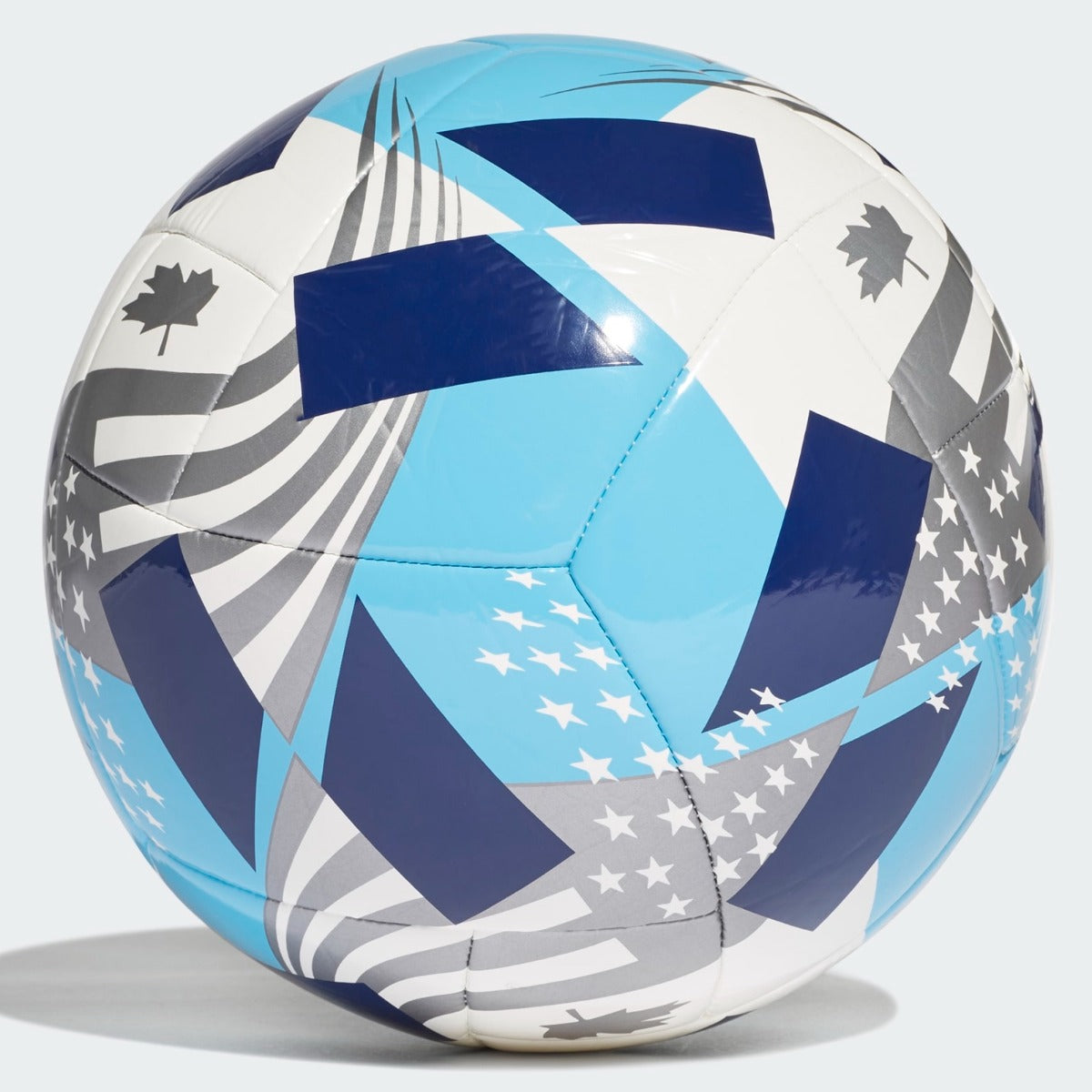 Adidas 2021 MLS Club Ball - Cyan-White-Navy