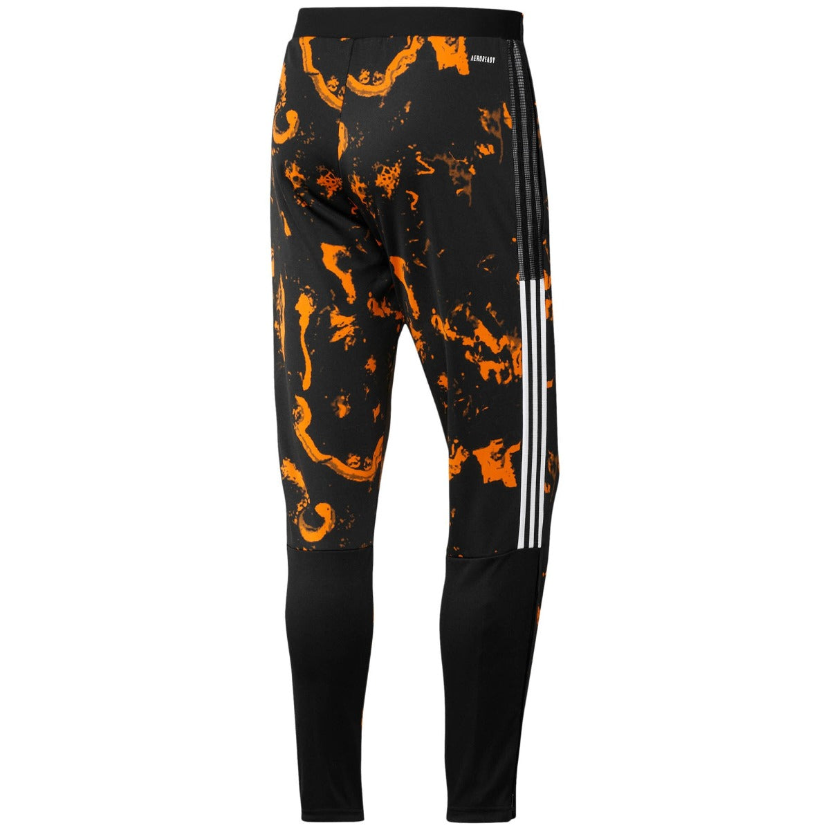 Adidas 2020-21 Juventus AOP Training Pants - Black-Orange