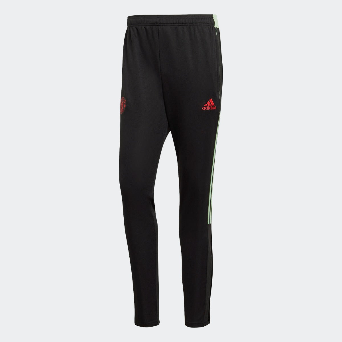 Adidas 2021 Manchester United Pants - Black (Front)
