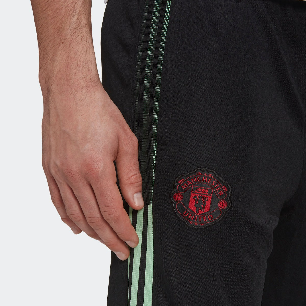 Adidas 2021 Manchester United Pants - Black (Detail 1)