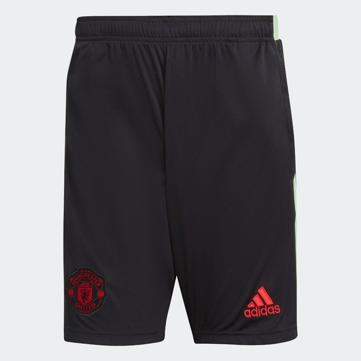 Adidas 2021 Manchester United Training Shorts - Black (Front)
