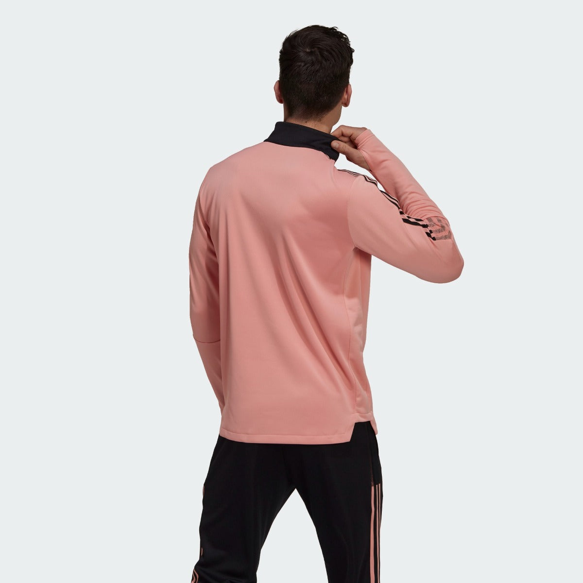 Adidas 2021-22 LAFC Warm-Up Top - Trace Pink (Model Back)