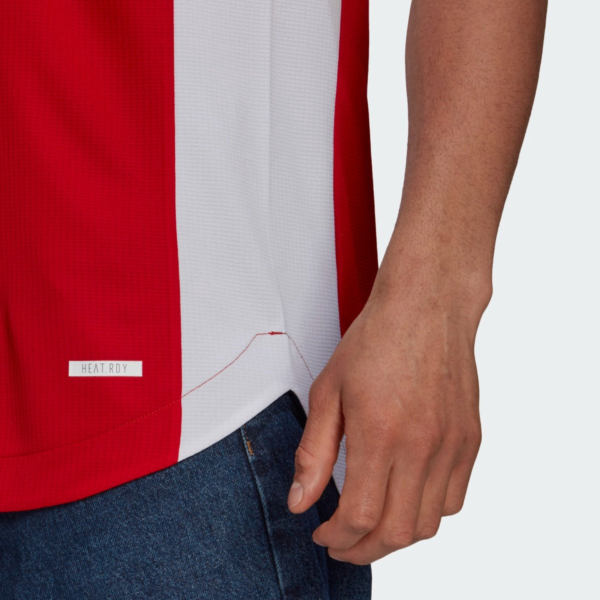 Adidas 2021-22 Arsenal Home Authentic Jersey - Scarlet-White (Detail 2)