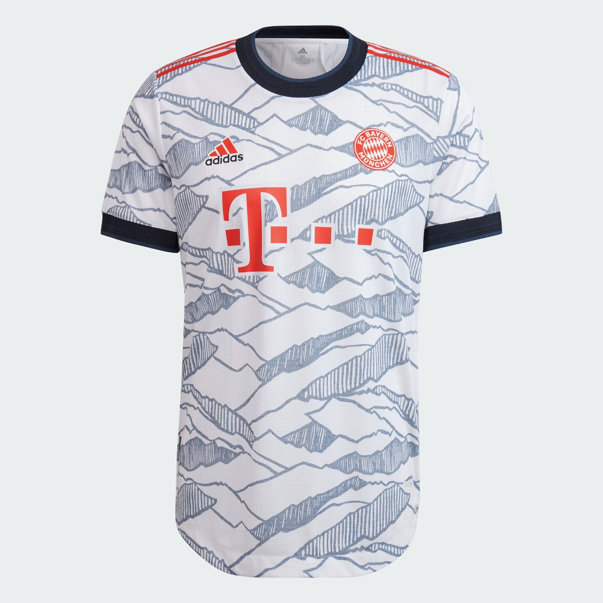 Adidas 2021-22 Bayern Munich Authentic Third Jersey - White