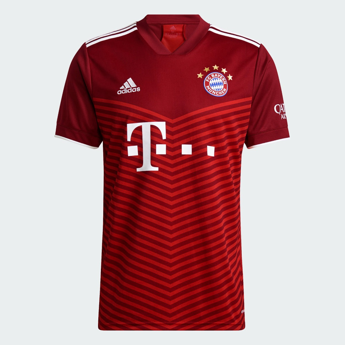 Adidas 2021-22 Bayern Munich Home Jersey - True Red (Front)