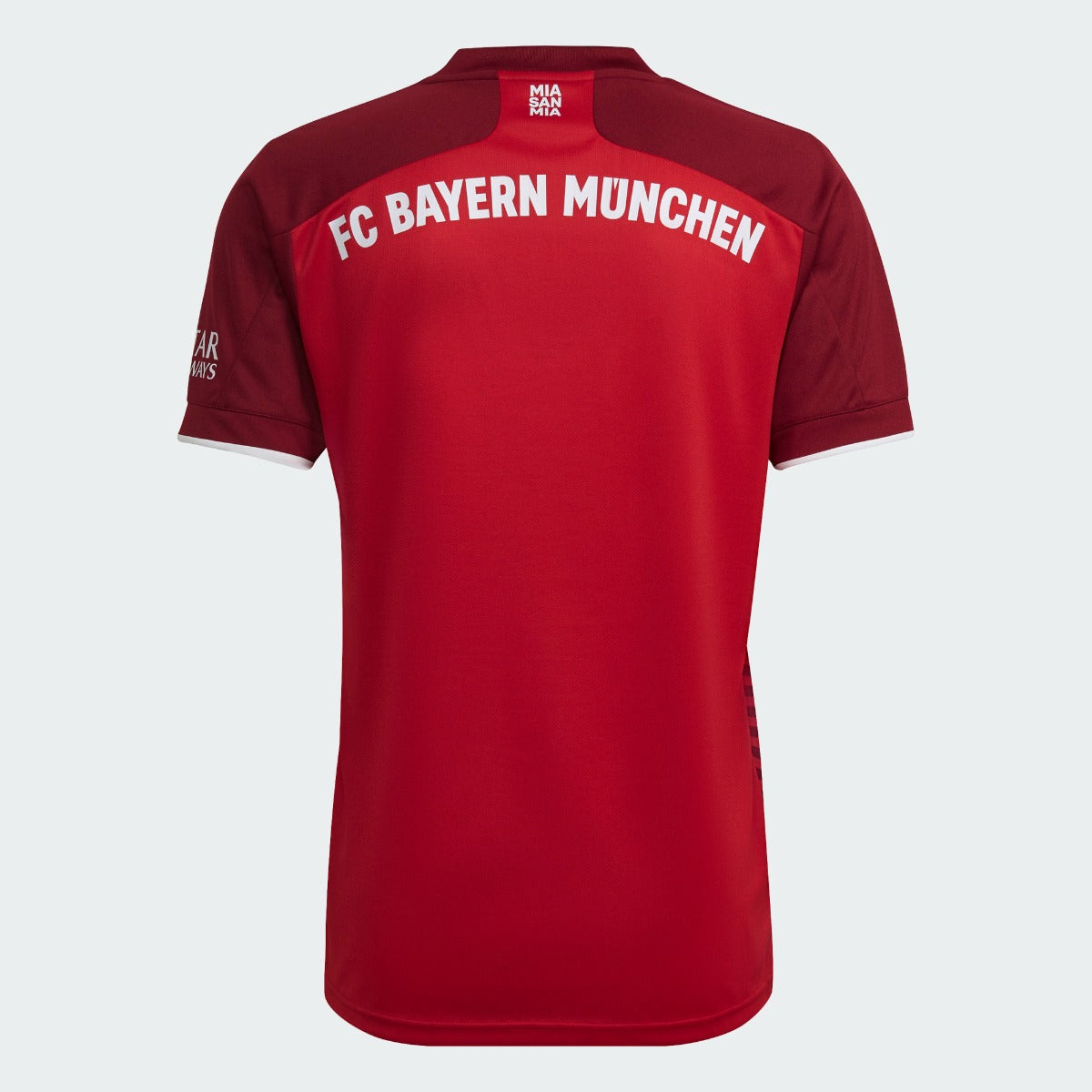 Adidas 2021-22 Bayern Munich Home Jersey - True Red (Back)