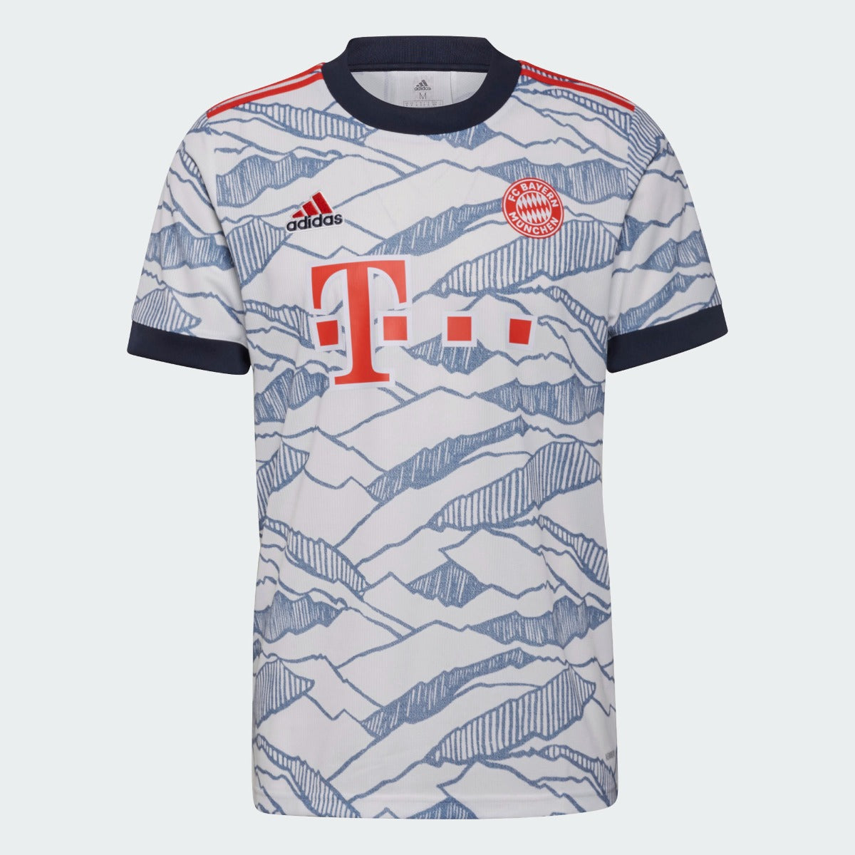 Adidas 2021-22 Bayern Munich Third Jersey - White (Front)