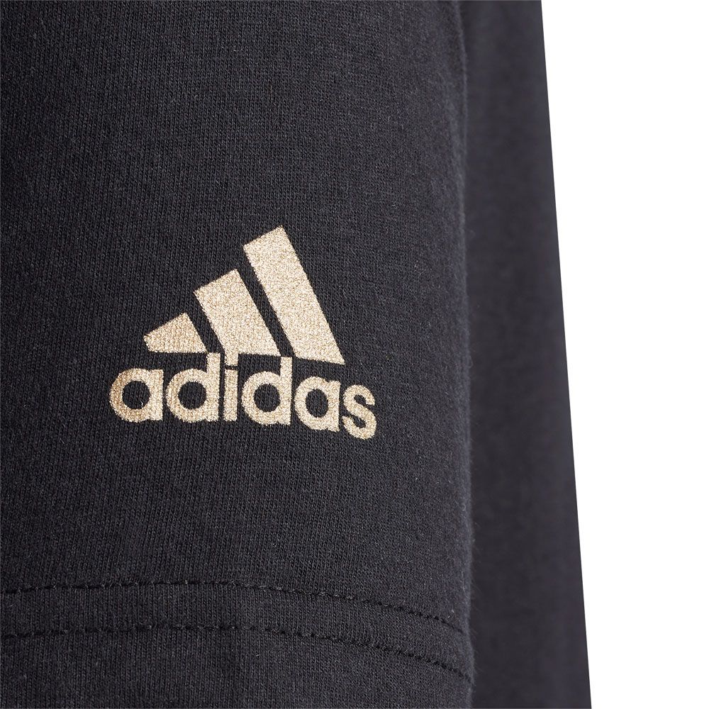 Adidas 2021-22 Mexico Amplifier SS Tee - Black-Gold (Detail 2)