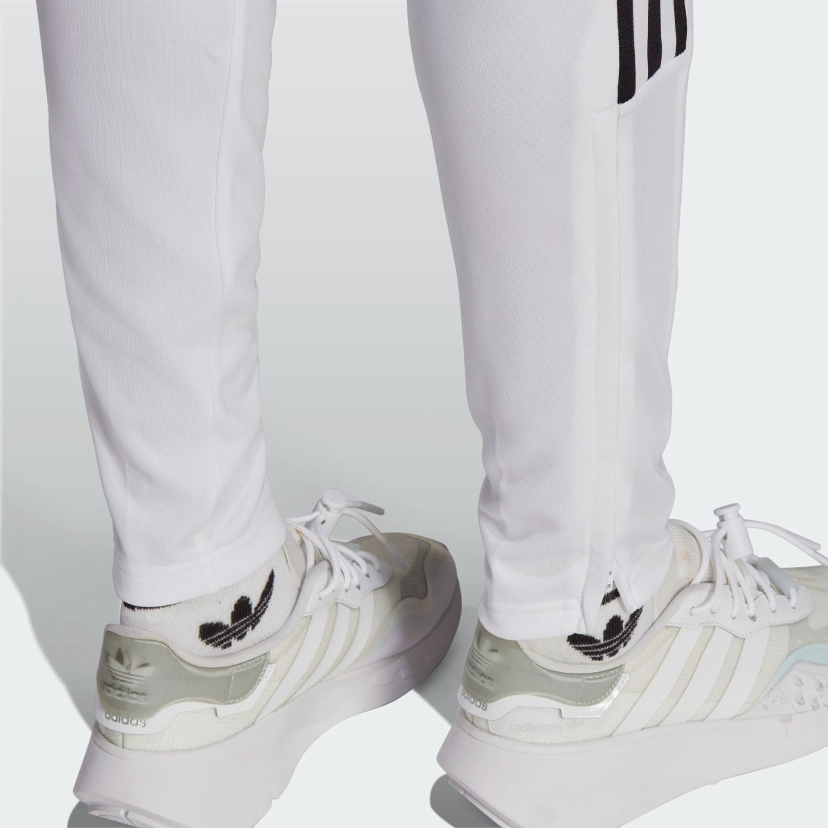 Adidas Women Tiro Track Pants - White-Black (Detail 2)