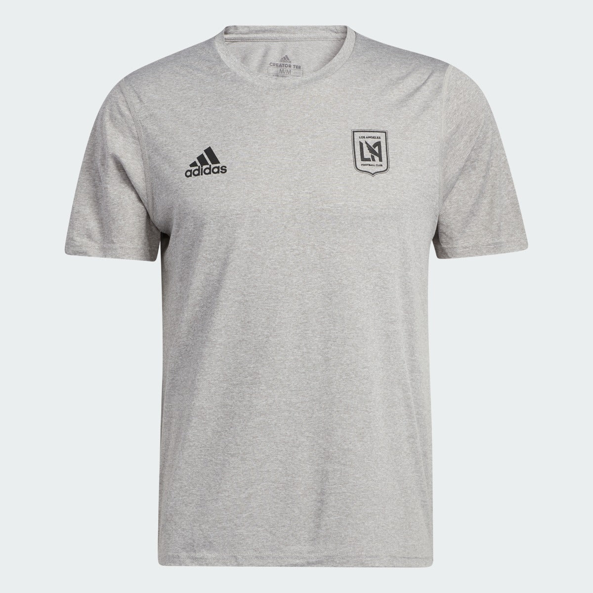 Adidas 2021 LAFC Creator SS Tee - Grey-Black (Front)