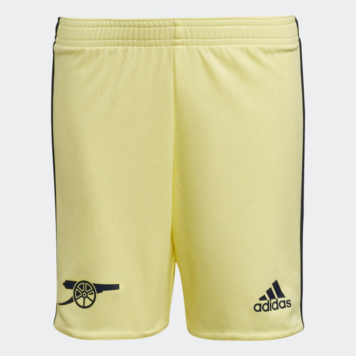Adidas 2021-22 Arsenal Away Mini Kit - Pearl Citrine (Shorts - Front)