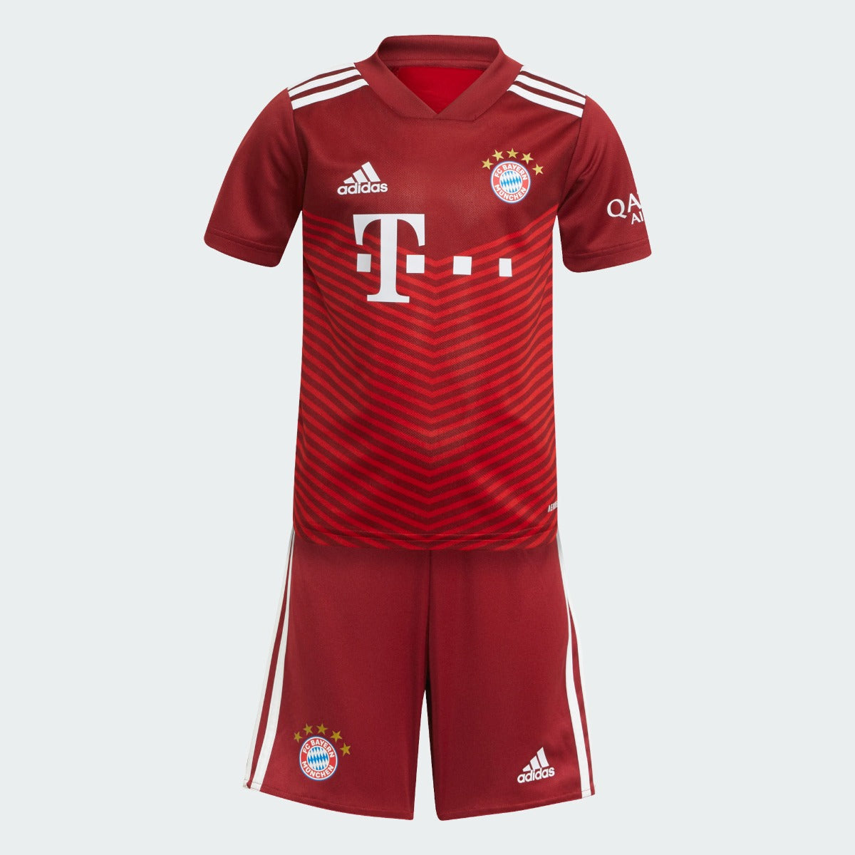 Adidas 2021-22 Bayern Munich Home MINI Kit - True Red (Set)