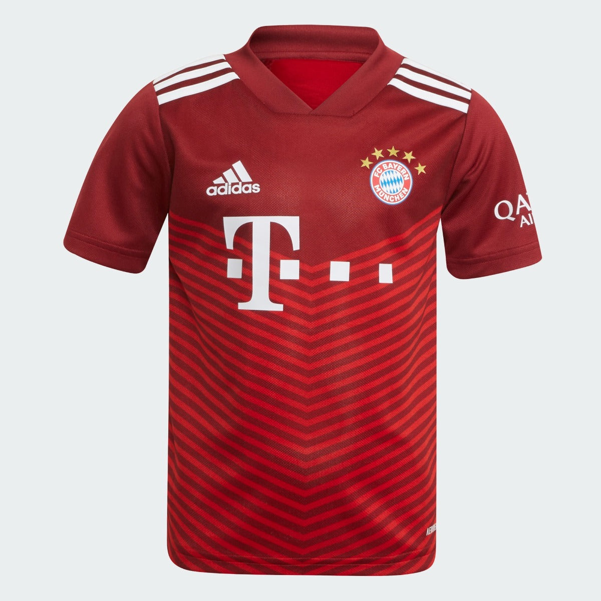 Adidas 2021-22 Bayern Munich Home MINI Kit - True Red (Shirt - Front)